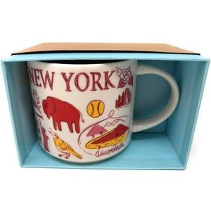 STARBUCKS Been There Series New York State Ceramic Mug, 14 Oz